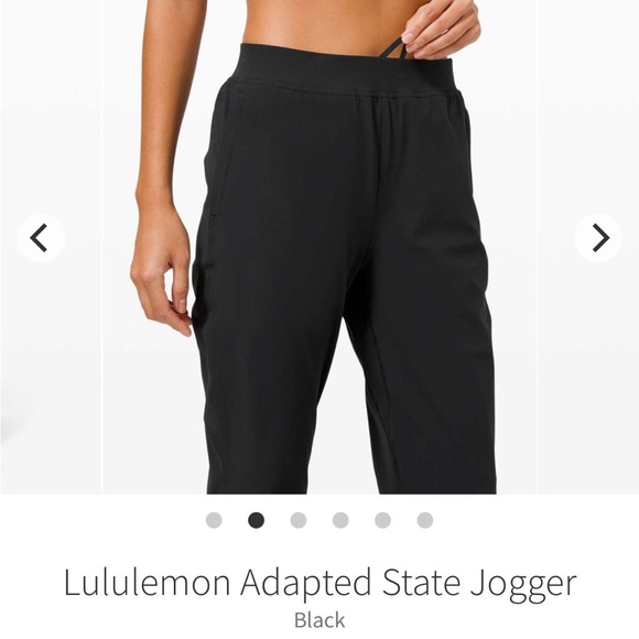 LULULEMON SIZE 0 ADAPTED STATE JOGGER - Picture 5 of 7